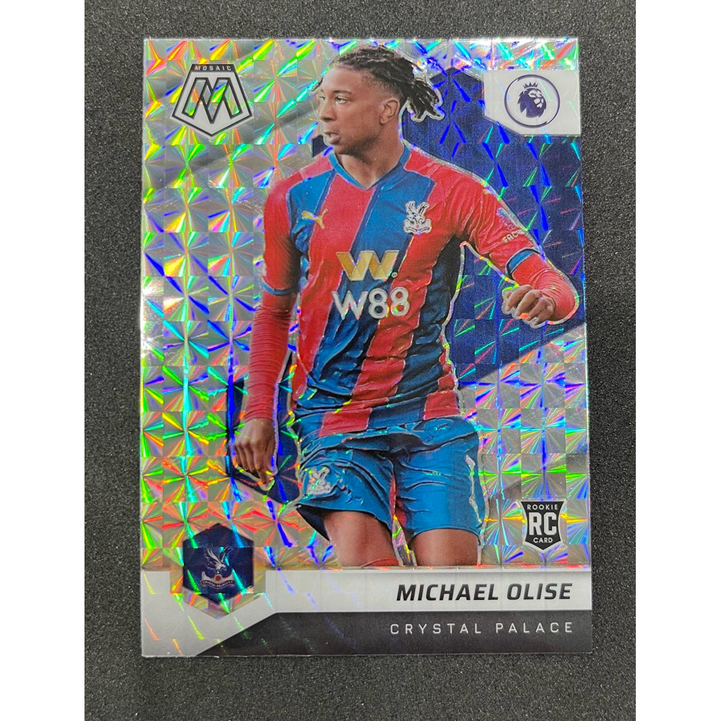 2021-22 Panini Mosaic EPL Michael Olise (Silver)