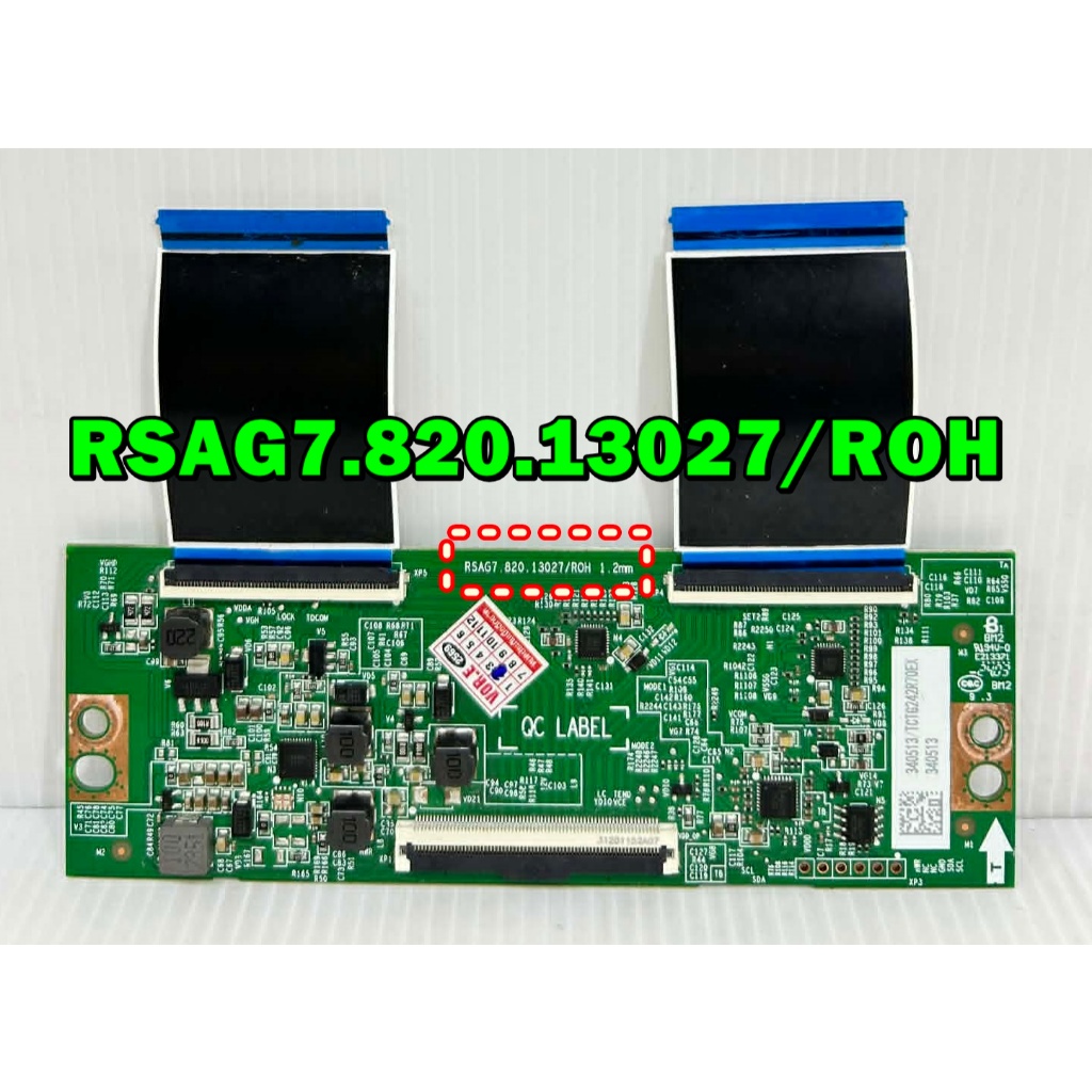 ทีคอน ทีวี Hisense รุ่น 43U6K / 43Q6N / 43A6500K พาร์ท RSAG7.820.13027/ROH อะไหล่ของแท้ถอด มือ2