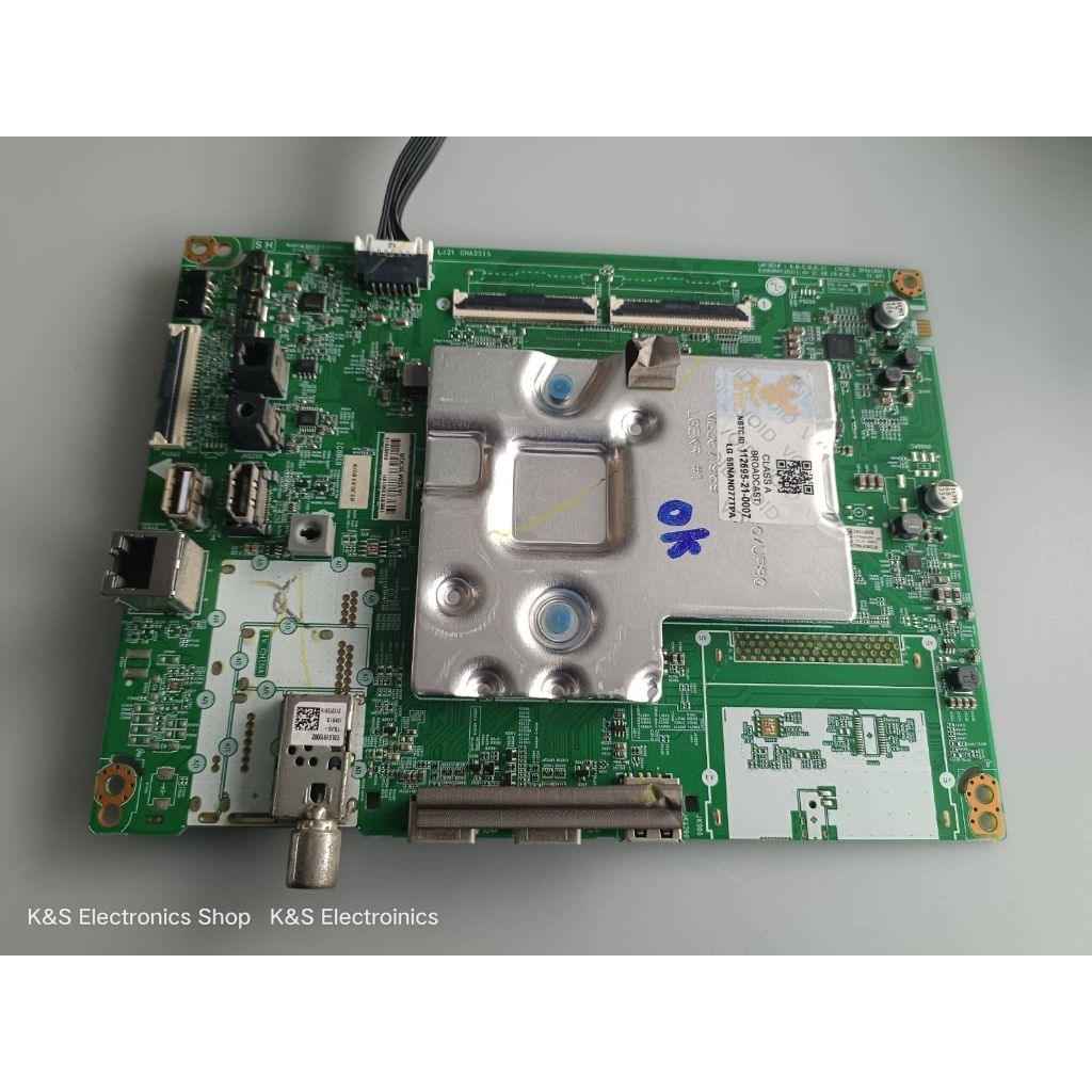 Mainboard LG รุ่น 55NANO75TPA , 55NANO77TPA พาร์ท EAX69581203 อะไหล่แท้/ของถอดมือสอง รับประกันสินค้า