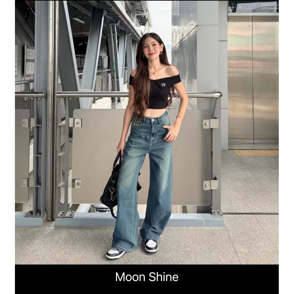 ส่งต่อ #NICHARIS - กางเกงยีนส์ รุ่นVogue Jeans Size.S