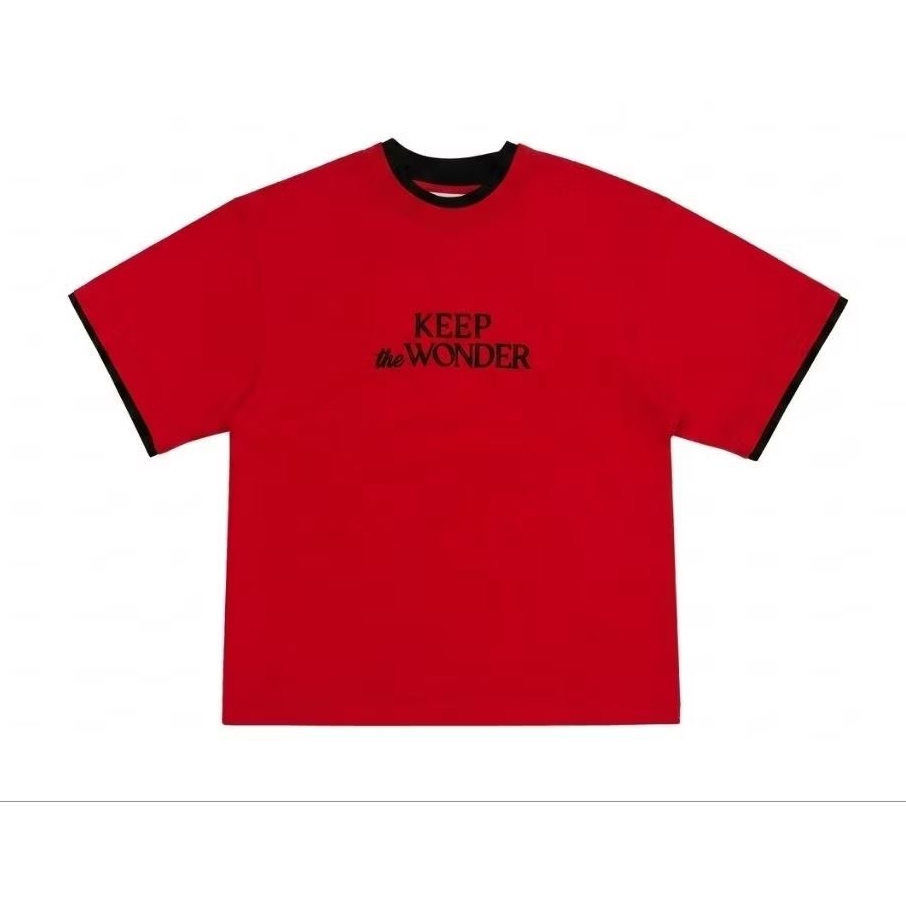 [ของแท้จากShop official |พร้อมส่ง] เสื้อ Always Wonder Keep the Wonder Layered Tee | Venetian Red  ส
