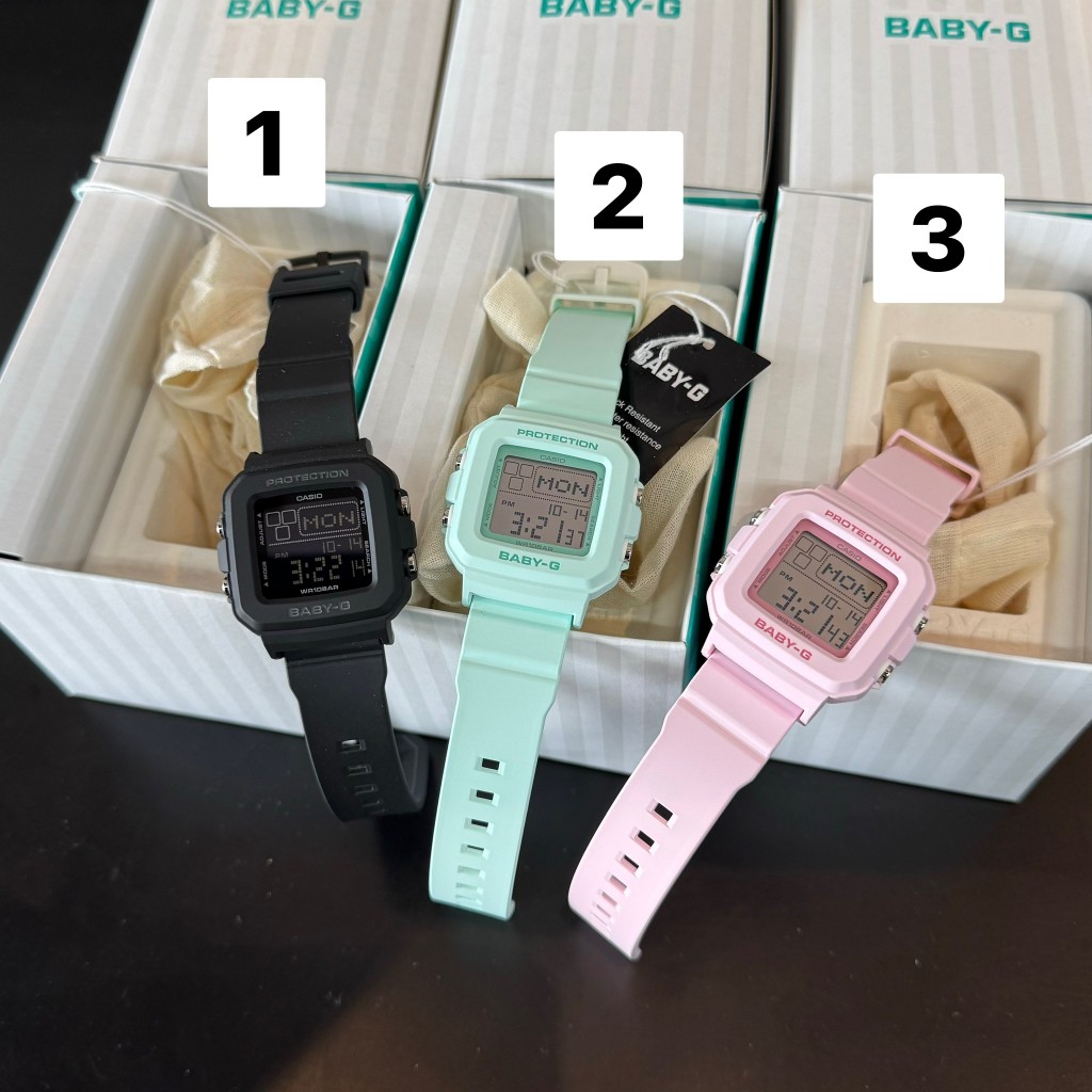[สอบถามสต็อกก่อนกดสั่ง]🎁CASIO BABY-G BGD-10-1 / BGD-10-3 / BGD-10-4 ของแท้ 100% ประกัน 1 ปี