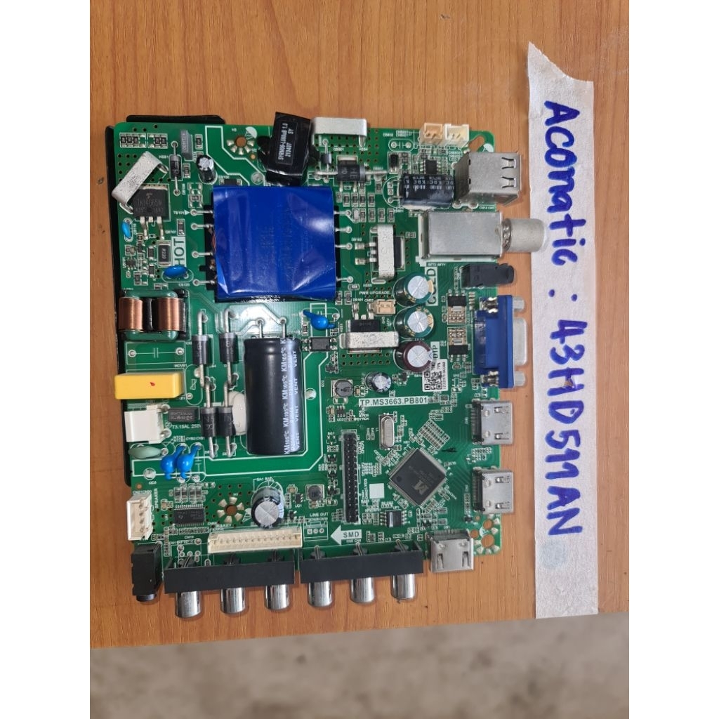 เมนบอร์ดทีวีACONATICรุ่น43HD511AN