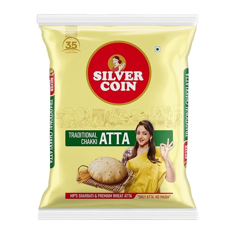 SILVER COIN TRADITIONAL CHAKKI ATTA 5kg