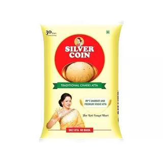 SILVER COIN TRADITIONAL CHAKKI ATTA 5kg