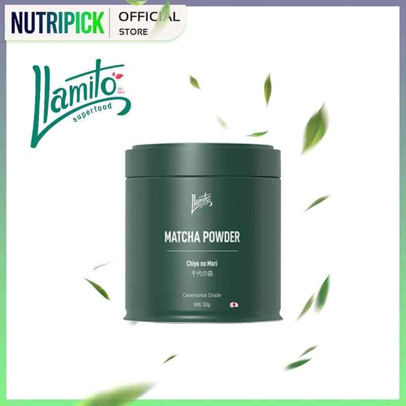 [100% MATCHA] Chiyo no Mori - ผงมัทฉะ Llamito ขนาด 50 กรัม