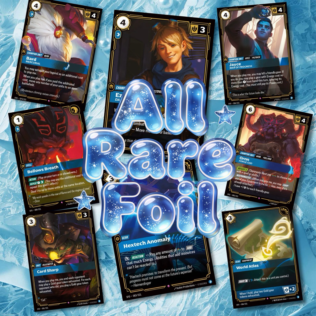 Riftbound Spiritforged Mind ระดับ Rare ( All Foil )