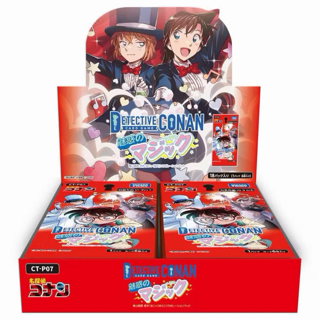 พร้อมส่ง TAKARA TOMY CT-PO7 Detective Conan TCG Case-Booster 07 Enchanting Magic BOX