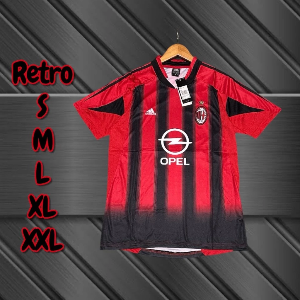 💥Retro พิเศษราคาเปิดตัว💥 เสื้อกีฬาฟุตบอลย้อนยุค หลากลายฤดูกาล ผ้าดีใส่สบาย เสื้อกีฬาเกรดเพลเยอร์ 1