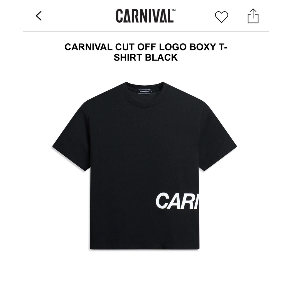 Carnival Cut Off Boxy Tees