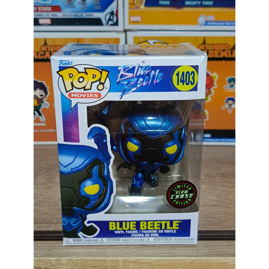 Funko Pop! : Blue Beetle - Blue Beetle (Chase) [ กล่องสินค้า - 7/10 ]