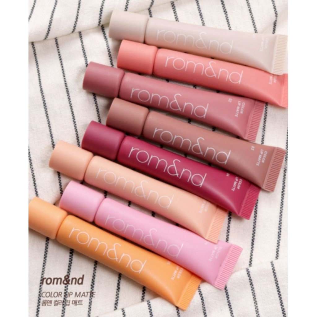 Rom&nd Color Lip Matte แท้💯 ป้ายไทย
