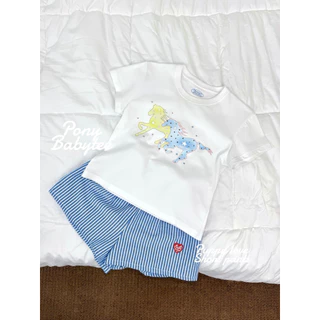 resign studio - Oversize/Crop/Babytee ลาย Pony