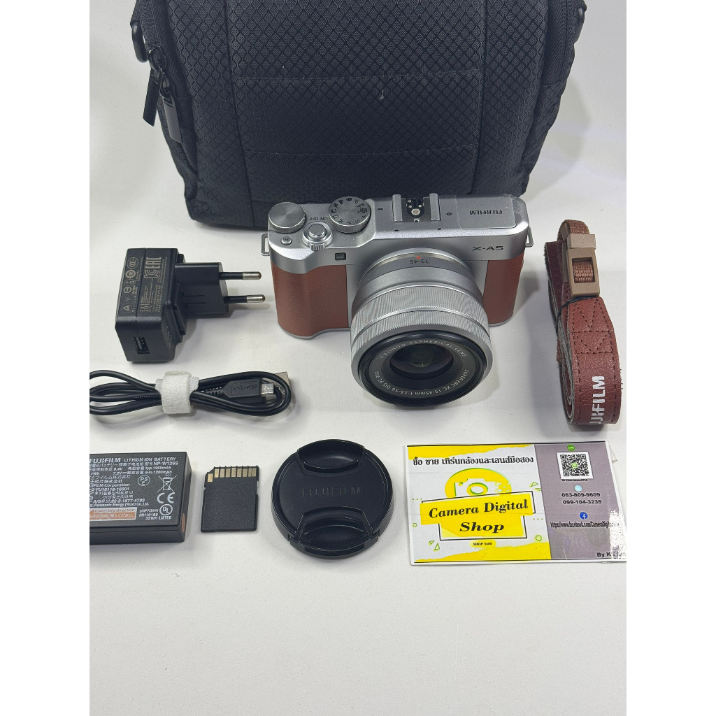 กล้องมือสอง Fujifilm X-A5 + Lens Fujifilm 15-45mm F3.5-5.6 OIS PZ