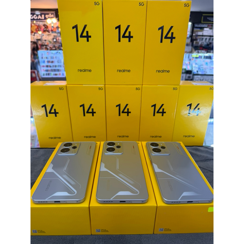 Realme14 (5G)) Ram12/256 เครื่องแท้ศูนย์(อ่านลายละเอียดก่อนค่ะ)