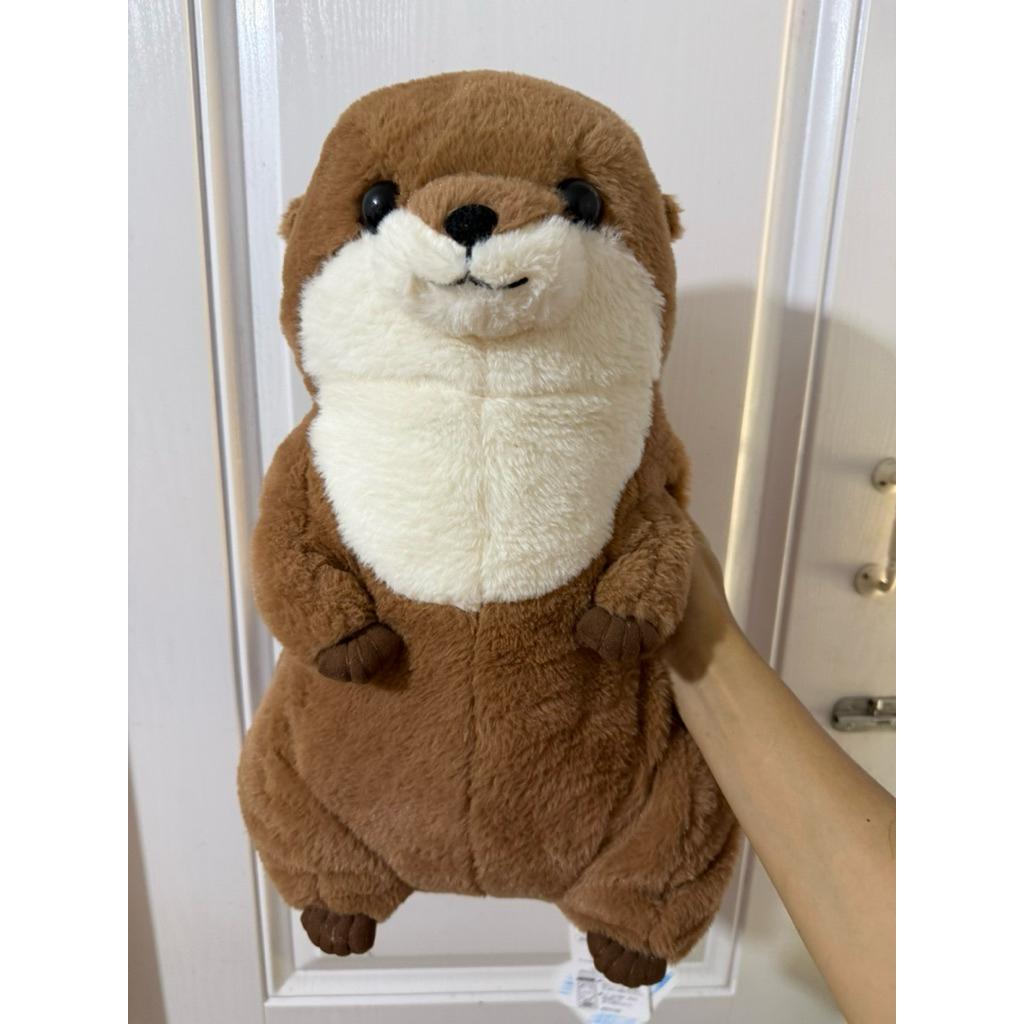 ตุ๊กตานาก นาค Otter ขนนุ่มมากกกก ป้ายAmufun Amuse  ป้ายห้อย งานลิขสิทธิ์แท้มือสองจากญี่ปุ่น
