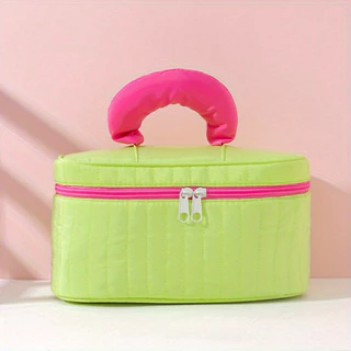 Matcha Travel Kit Bag สามารถใส่อุปกรณ์มัทฉะได้ครบชุด พกพาสะดวก กระเป๋าเครื่องสำอาง