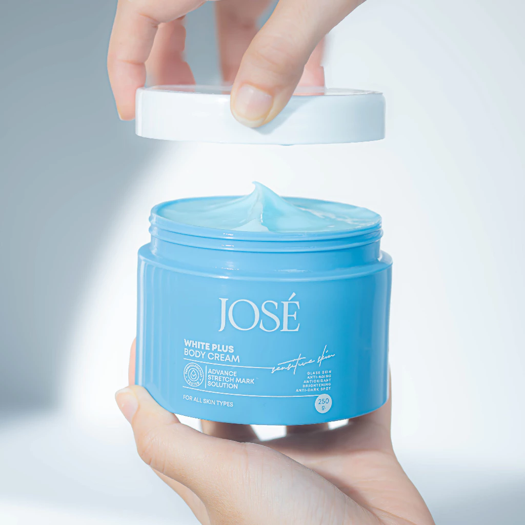 [บริษัทโดยตรง] - JOSE WHITE PLUS BODY CREAM ครีมโจเซ่ ไวท์ พลัส ครีมบำรุงผิวกาย ขนาด 250 กรัม (แพ็กเกจใหม่) thumbnail 7