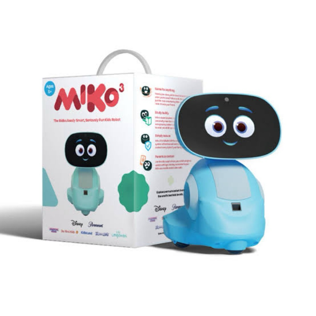 Miko3 AI-Robot Education&Entertainment with AI Teachnology (Blue color)