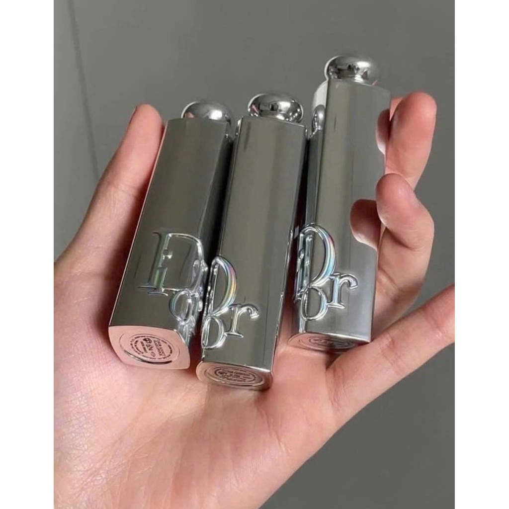 ลิปสติก Dior Addict Glass 🤍 ปลอกสีเงิน เคสซื้อแยก