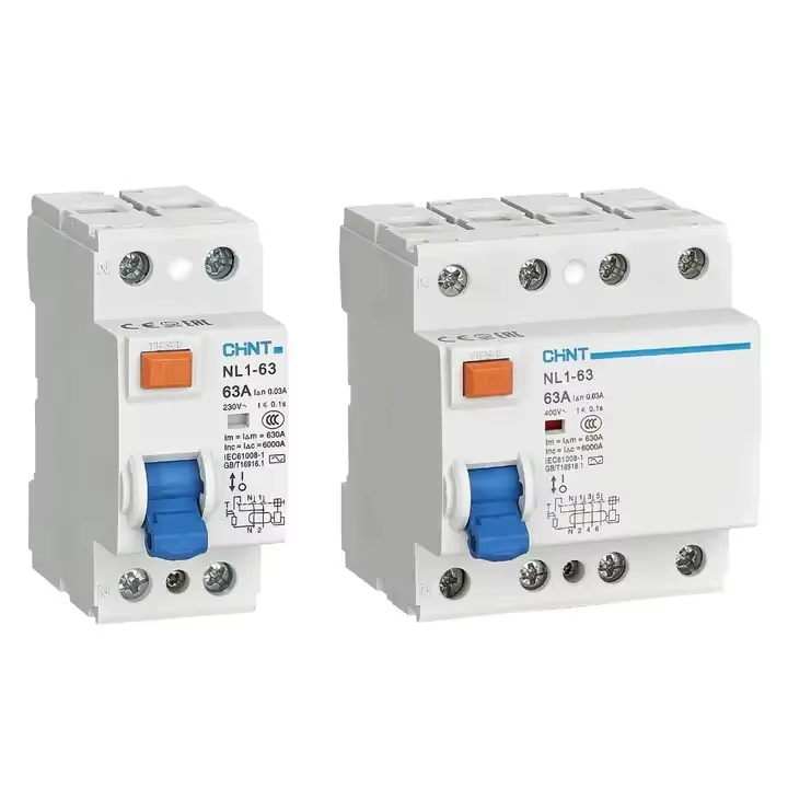 NL1-63 30mA 10kA ( 25A , 40A , 63A ) TYPE A เซอร์กิตเบรคเกอร์ RCCB ″CHINT″