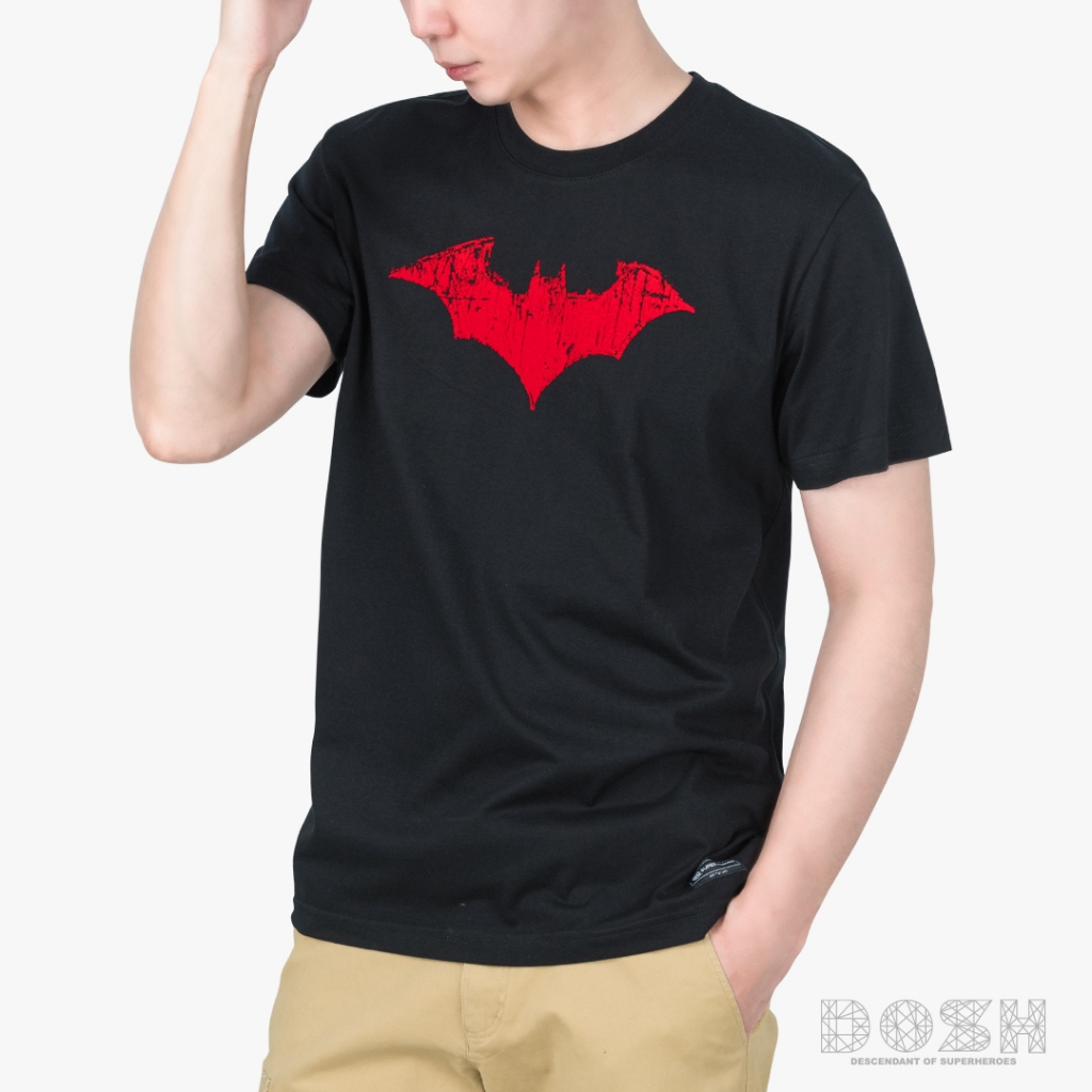 DOSH MEN'S T-SHIRTS BATMAN เสื้อยืดคอกลมผู้ชาย FBMT5289-BL (XS-2XL)