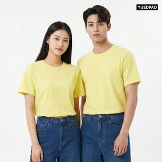 Yuedpao Ultrasoft Non-Iron (Unisex) - Round Neck เสื้อยืดคอกลม สีพื้น ผ้านุ่ม ใส่สบาย ไม่ย้วย ไม่ต้องรีด Set Colorful
