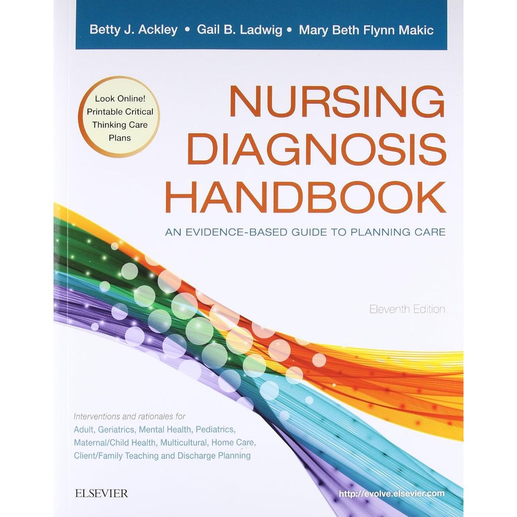 หนังสือ Nursing Diagnosis Handbook: An Evidence-Based Guide to Planning Care ed 11/2017