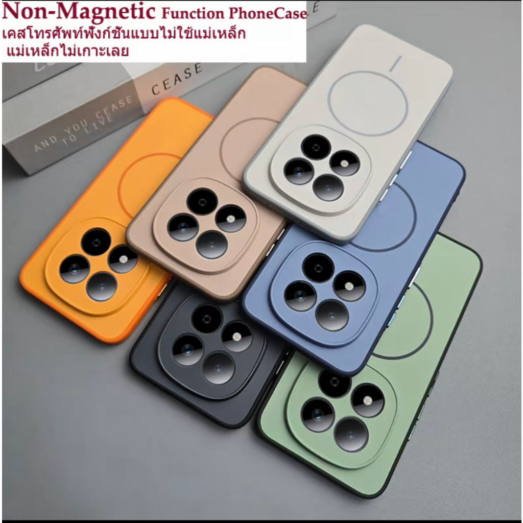 เคส ซิลิโคน ผิวด้าน สำหรับ Xiaomi Redmi A7Pro A7Pro Note15 Note15Pro Note15Pro+ / Poco M8Pro Note 15 Pro +  เคสพาสเทล