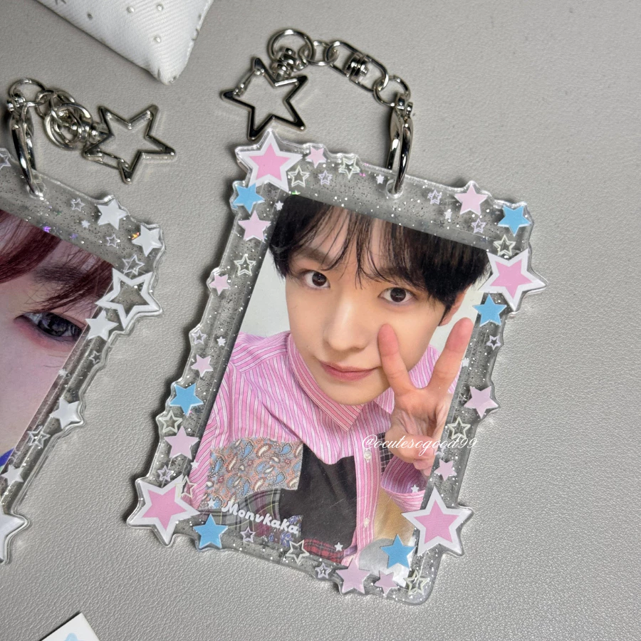 Starlight PhotoCard Holder เฟรมการ์ด กลิตเตอร์รูปดาว