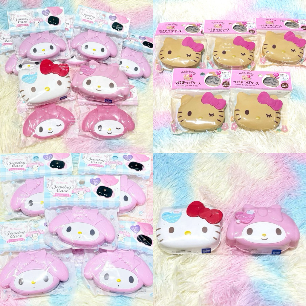 (พร้อมส่งในไทย) รวมตลับ/กล่อง ใส่ของและเครื่องประดับ Sanrio Jewelry Case🇯🇵ส่งตรงจากญี่ปุ่น✈️💖