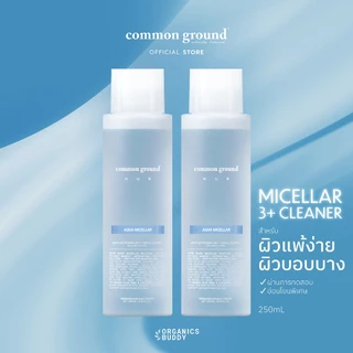 [แพคคู่] Common Ground NUE Aqua Micellar + Triple Cleanser (Makeup Remover) ไมเซล่า คลีนเซอร์