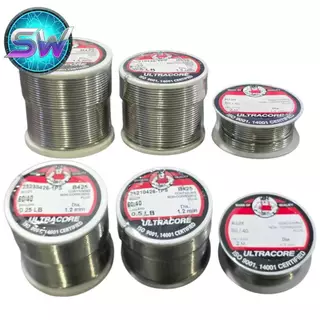 ตะกั่วบัดกรี Ultracore (อุลตราคอร์)ยาว2m ของแท้ 100% – เกรดพรีเมียมสำหรับงานอิเล็กทรอนิกส์