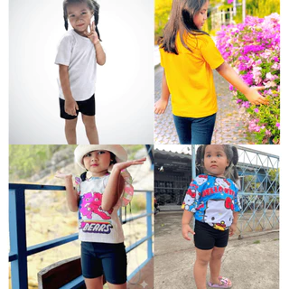 (ส่งใน24ชม.) กางเกงขาสั้นซับในเด็ก คละสีดำ/กรม ใส่แทนกางเกงใน ใส่กันโป๊ ผ้านุ่มไม่ระคายเคืองผิว