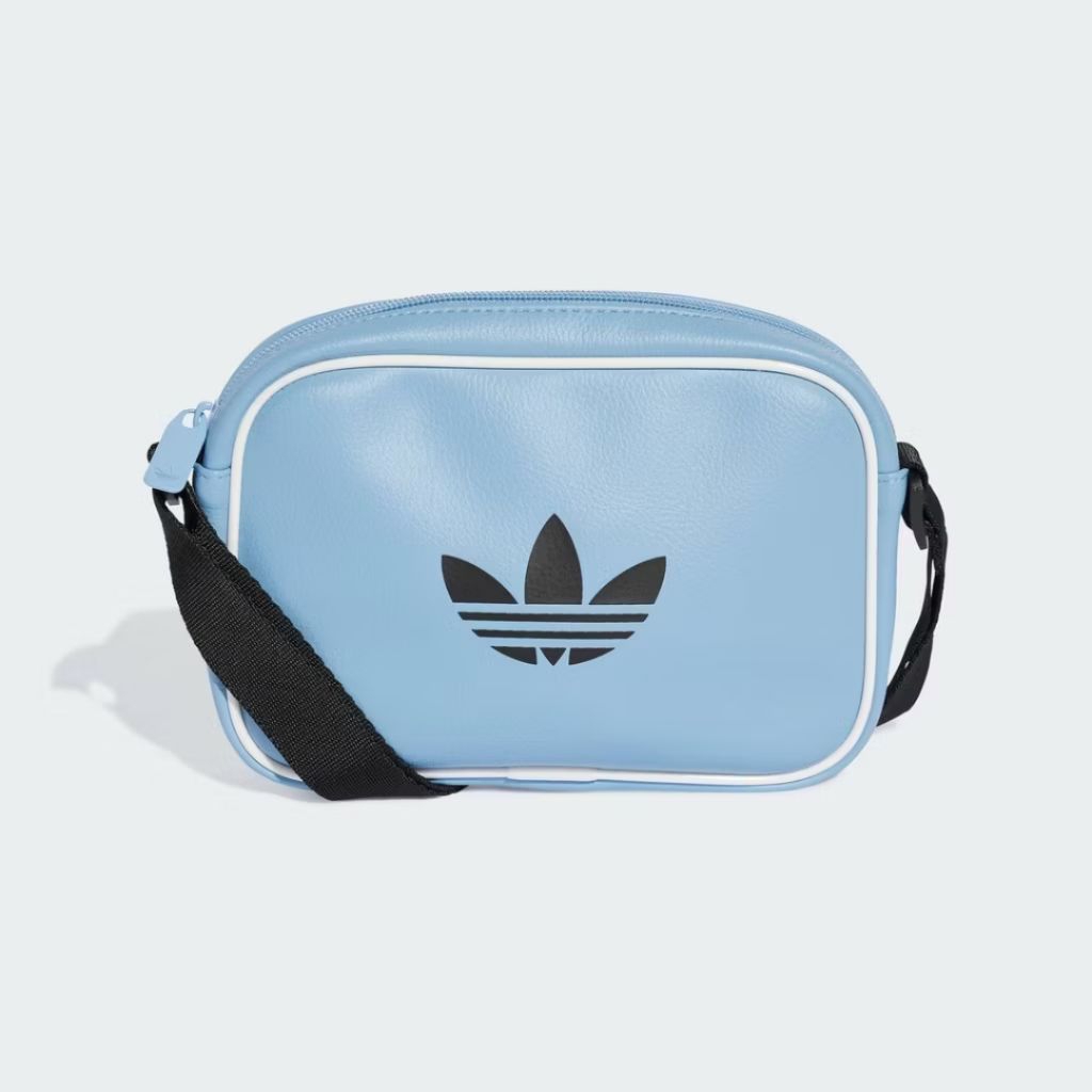 Adidas ไลฟ์สไตล์ กระเป๋าสะพายข้างขนาดเล็ก Adicolor Classic Unisex สีฟ้าพาสเทล JX0232 สินค้าเป็นงานจากช็อปแท้100%