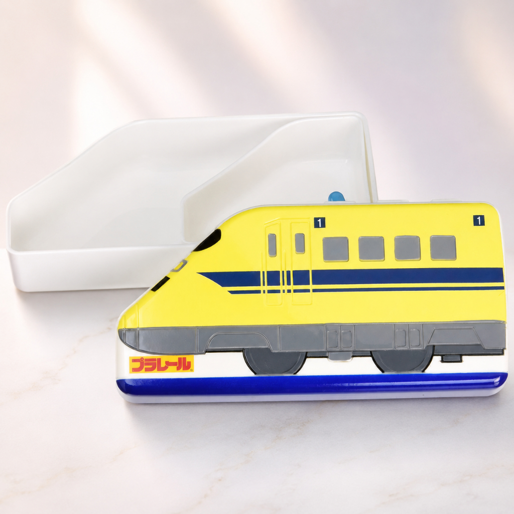 Skater Die-Cut Lunch Box - Plarail Series 280ml Bento Box Direct from Japan