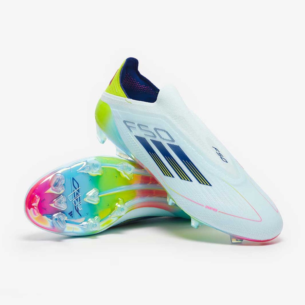 สตั๊ด รองเท้าฟุตบอลไร้เชือก Adidas F50 Elite Laceless FG