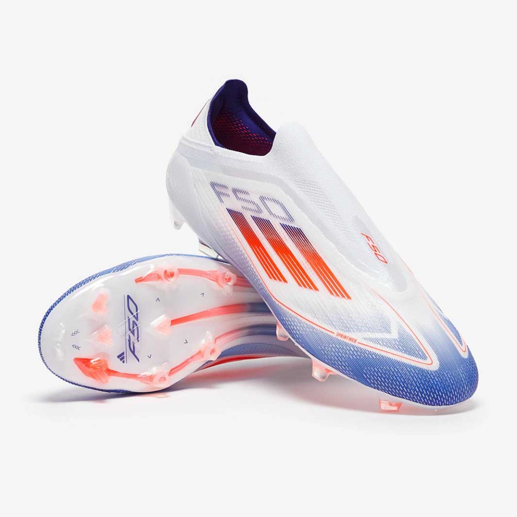 สตั๊ด รองเท้าฟุตบอลไร้เชือก Adidas F50 Elite Laceless FG