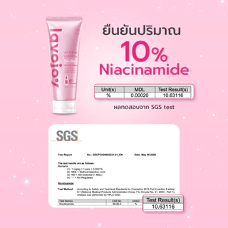 Let It Glow 10%Niacinamide Daylight Brightening Serum Gel เซรั่มเนื้อเจลซึมไว ปรับผิวกระจ่างใสขึ้น