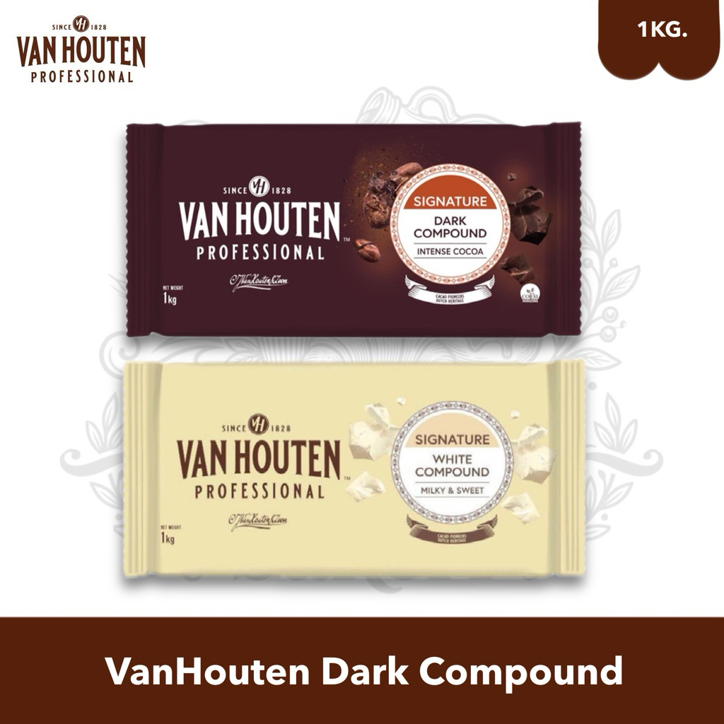 Van Houten Chocolate ช็อกโกแลตแท่ง 1KG.