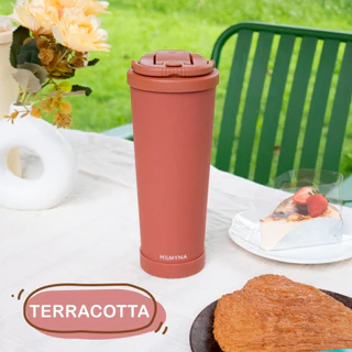 แก้วสแตนเลสเก็บความเย็น เคลือบเซรามิก 830 ml.(Tone Night) HILMYNA CERAMIC STAINLESS MUG 830 ml.