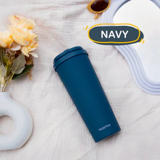 แก้วสแตนเลสเก็บความเย็น เคลือบเซรามิก 830 ml.(Tone Night) HILMYNA CERAMIC STAINLESS MUG 830 ml.