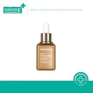 [สินค้าขายดี] Smooth E Dark Spot Clear Vitamin C Plus Serum 10 ml. เซรั่มลดจุดด่างดำ ริ้วรอย สีผิวไม่สม่ำเสมอ
