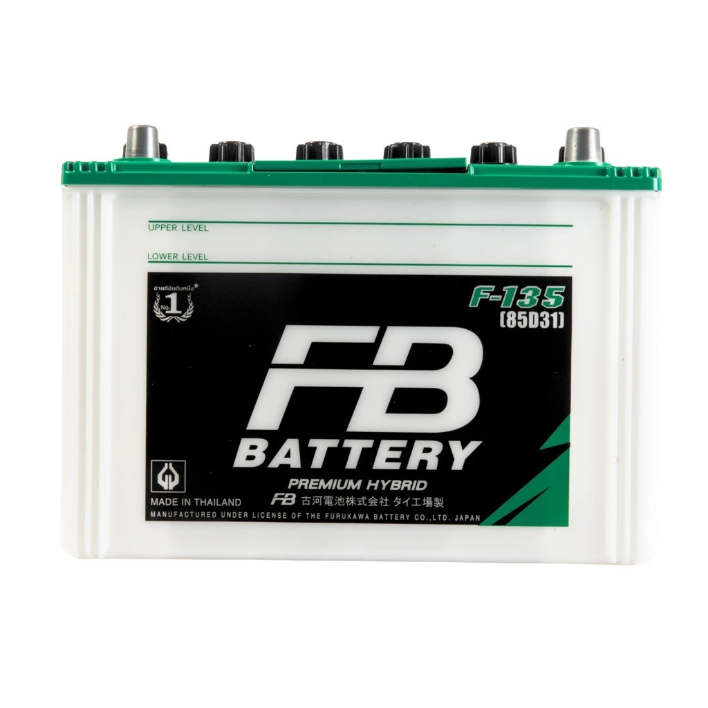 แบตเตอรี่รถยนต์ FB HYBRID F-135 85Ah ขั้ว L กึ่งแห้ง MF สตาร์ทง่าย ทนทาน ใช้งานยาว พร้อมส่ง