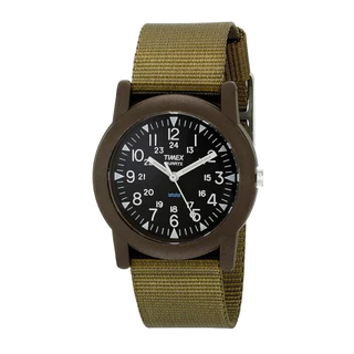 Timex T41711 THE ORIGINAL CAMPER OLIVE นาฬิกา นาฬิกาข้อมือ นาฬิกาผู้ชาย
