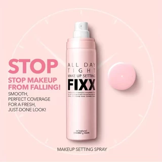 So NATURAL Makeup Setting Spray(All Day Tight/Water Glow/Real Matte) 75ml ล็อคเมคอัพติดทนนาน คุมมัน
