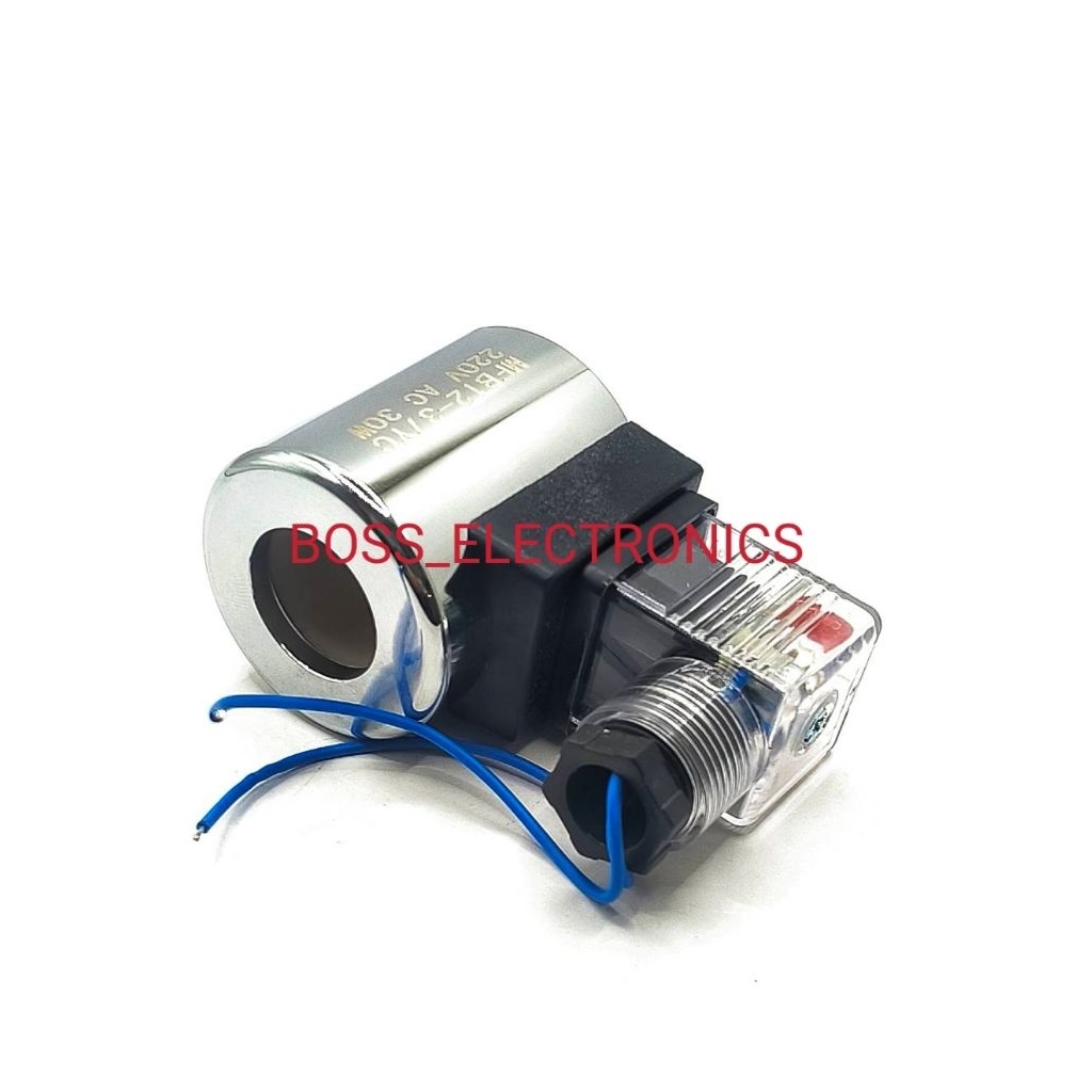 Coil23MMMFB12-37YC220VAC30W Coil Solenoil Hydraulic Valve 220VAC โซลินอยล์รูใน 23มิล สูง51มิล โต45มิล คอยล์ไฮดรอลิกวาวล์