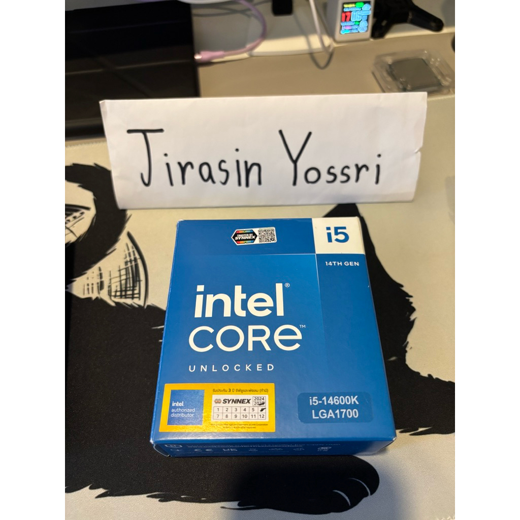 [มือสอง] CPU Intel Core i5-14600K ตัวเทพทำ undervolt ได้เยอะ ประกัน Synnex ถึง 22/05/2573