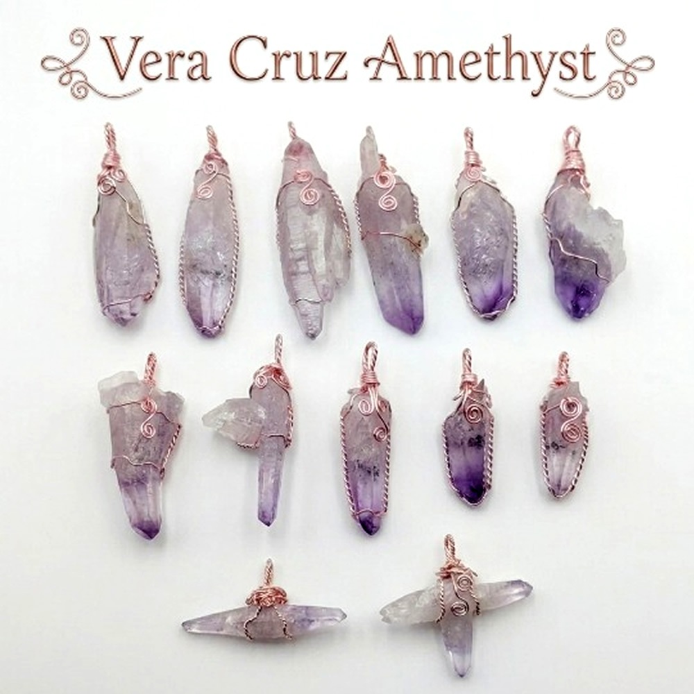 จี้ เวราครูซ อเมทิสต์  Vera Cruz Amethyst แท้จากเม็กซิโก  – หินแห่งจิตวิญญาณและสมาธิ