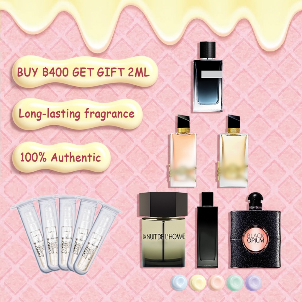 💯แบ่งจากขวดจริง🍓Y&Libre&Myslf&Black Opium&La Nuit de l'Homme EDP 2ml 5ml 10ml ไซซ์ทดลอง น้ำหอมชาย-หญิง